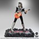Statue de The Spaceman de Kiss avec guitare orange