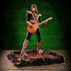 Statue de The Spaceman de Kiss avec guitare orange