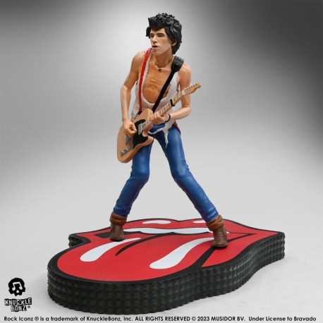 Estatua Rock Iconz Keith Richards 22 cm Tattoo You