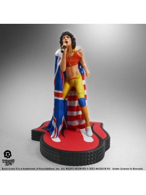 Estatua de Mick Jagger Tattoo You Tour 1981