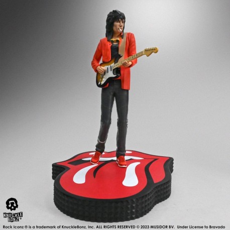 Estatua de Ronnie Wood Rolling Stones Tattoo You Tour