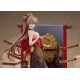 Estatua Jean Bart Azur Lane 26 cm, diseño kimono y espada