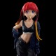 Estatua de Chise Asukagawa de Gridman Universe, 21 cm, PVC