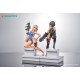 Estatuas de Bucho-chan y Kohai-chan de Arms Note