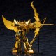 Maquete Goldran dourada de 19 cm