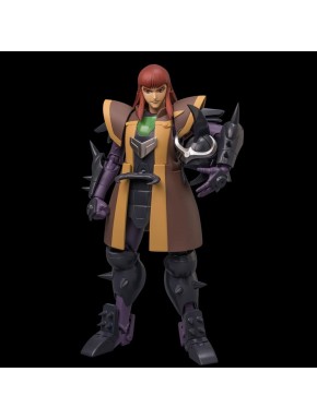 Figura articulada Oni Mashou Shuten de 15 cm con armadura marrón y negra