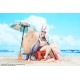 Estatua Shimakaze Azur Lane 1/7 en PVC, escena de playa