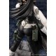 Estátua de Mina Ashiro de Kaiju No. 8 com canhão