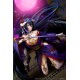 Estatua de Albedo de Overlord en PVC con alas negras y lanza