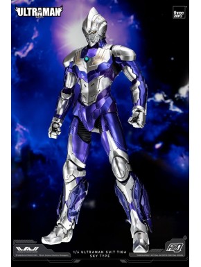 Figura Ultraman FigZero Suit Tiga Sky Tipo, 31 cm