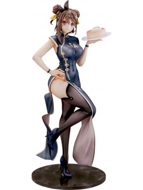 Statue de Ryza en robe chinoise 28 cm PVC