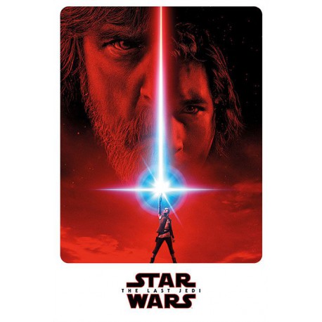 Poster Star Wars VIII Kylo y Luke