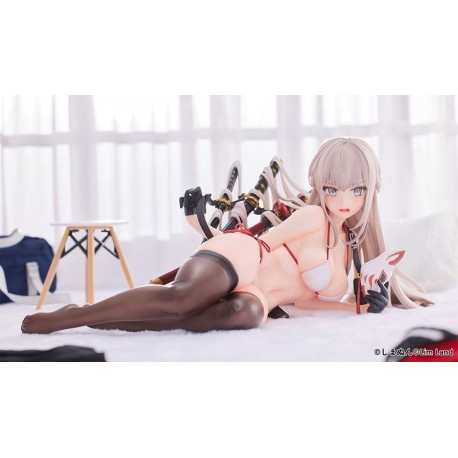 Estatua Kuzuko-Chan 26 cm con accesorios tapiz y alfombra