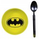 Breakfast Set Bowl and Spoon Batman