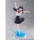 Statue Komichi Akebi en uniforme scolaire avec effet d'eau