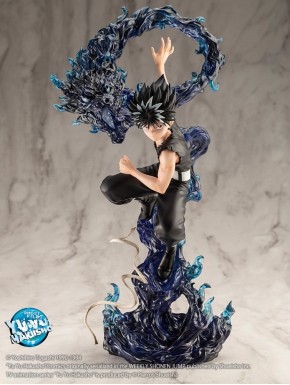 Hiei statue from Yu Yu Hakusho in PVC with blue effects