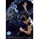 Estatua de Hiei de Yu Yu Hakusho en PVC con efectos azules