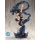 Estatua de Hiei de Yu Yu Hakusho en PVC con efectos azules