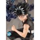 Estatua de Hiei de Yu Yu Hakusho en PVC con efectos azules