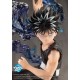 Estatua de Hiei de Yu Yu Hakusho en PVC con efectos azules