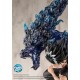 Estatua de Hiei de Yu Yu Hakusho en PVC con efectos azules