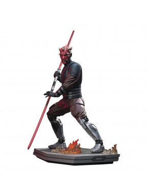 Estátua de Darth Maul Star Wars The Clone Wars, 30 cm