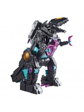 Figura de Trypticon de Transformers en modo dinosaurio.