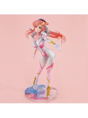 Estatua Lacus Clyne Pilot Suit 22 cm Mobile Suit Gundam
