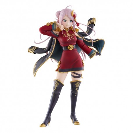 Estatua de Zhong Lanzhu Love Live! Nijigasaki en PVC rojo