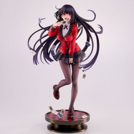 Estatua de Yumeko Jabami con uniforme rojo Kakegurui