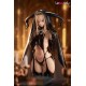 Estatua Sister Succubus en atuendo negro con velo y cruces