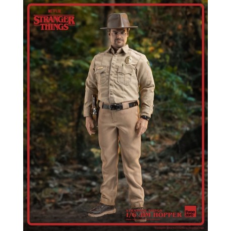 Figurine de Jim Hopper de Stranger Things, échelle 1/6