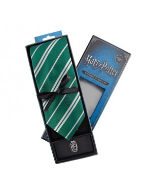 Set Corbata y Pin Harry Potter Slytherin