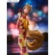 Estatua de Holo en yukata amarillo de Spice and Wolf
