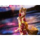 Estatua de Holo en yukata amarillo de Spice and Wolf
