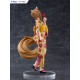 Estatua de Holo en yukata amarillo de Spice and Wolf