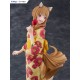 Estatua de Holo en yukata amarillo de Spice and Wolf
