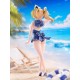 Estatua de Gene Phantasy Star Online 2 en traje azul