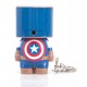 Keychain LED flashlight Captain America