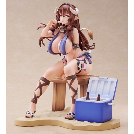 Estátua original Toki Ushimitsu 22 cm com detalhes Bishoujo