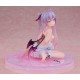 Estátua PVC 1/6 Rurudo Eve Pink Ver. em tons lilás e rosa