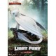 Estátua de Light Fury de Como Treinar o Seu Dragão 3