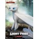Estátua de Light Fury de Como Treinar o Seu Dragão 3