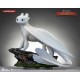 Estátua de Light Fury de Como Treinar o Seu Dragão 3