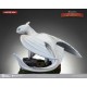 Estatua de Light Fury de Cómo Entrenar A Tu Dragón 3