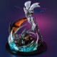 Estatua PVC de Sirvine de Aura Battler Dunbine en pose dinámica.