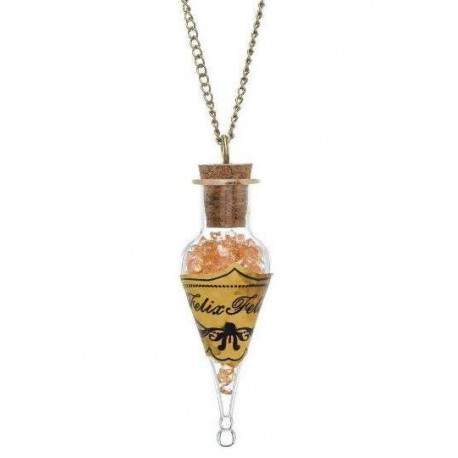 Pendant Necklace Felix Felicis Bottle