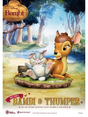 Estatua de Bambi y Thumper Master Craft edición limitada Disney