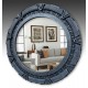 Miroir mural Stargate de 50 cm avec bordure en polystone