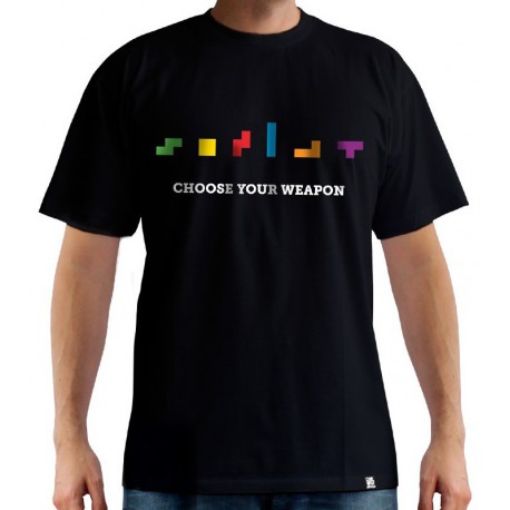 T-shirt Tetris Choose your weapon